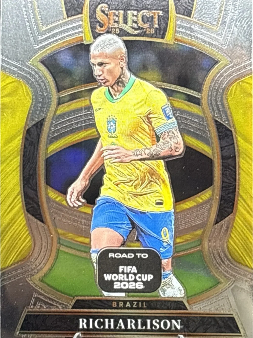 Panini Select Brazil Richarlison Soccer Trading Card
